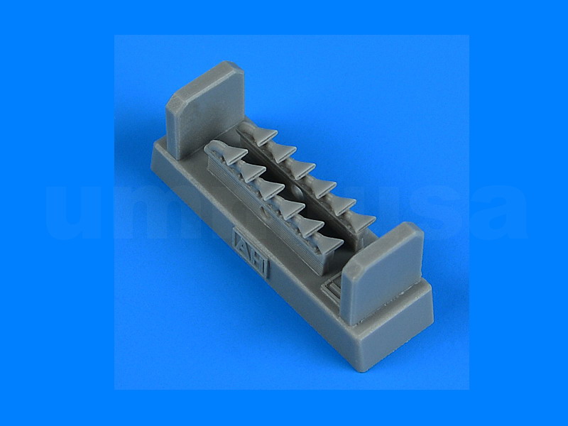 QB72683 P-39 Airacobra Mk.I fishtail exhaust 1/72